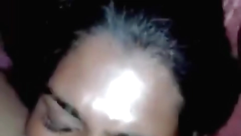 Indian brunette takes a big dick and shows her sweet face