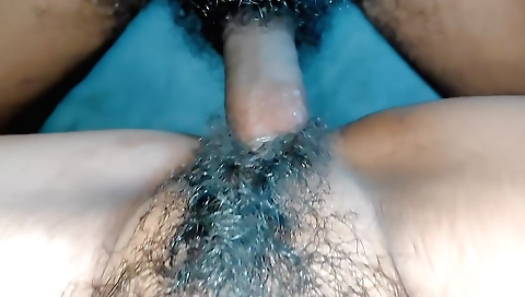 Hindu girl fucks her hairy boyfriend and gets penetrated