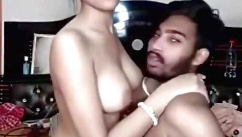 Indian teen gets fucked by her stepbrother on web cam