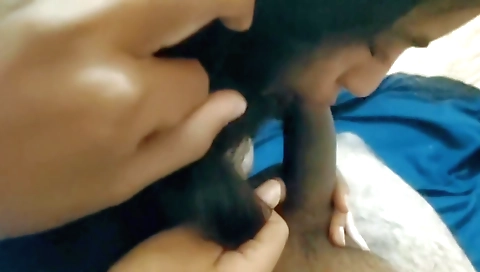 Indian brunette in amateur handjob in hd porn video
