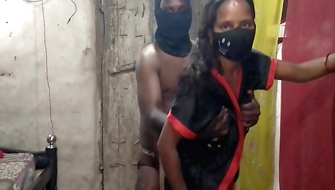 Indian teen 18+ plays with her strap on and has sex