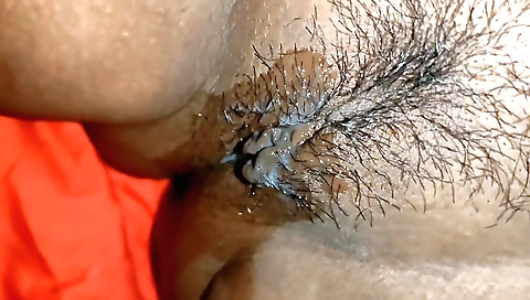 Hindu girl and hairy cock porn film with a hairy cock