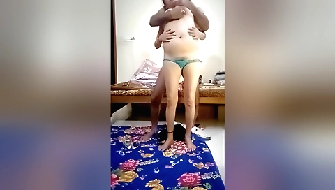 Indian brunette milf gets drunk and fucked by her stepbrother
