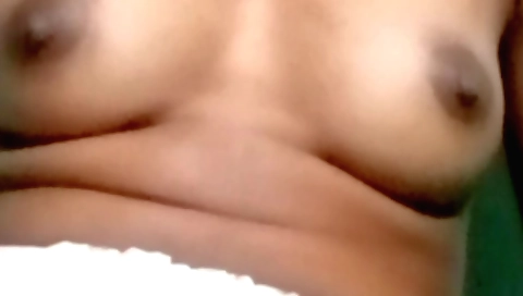 Sexy stepsister showing off her big boobed breasts