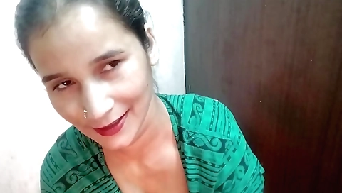 Indian girl rides a vibrator on her hot body in her tight cunt