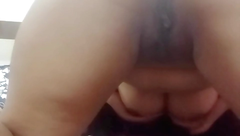 Indian woman masturbating in her homemade solo video