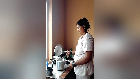 Indian brunette seduced into a hot and beautiful video