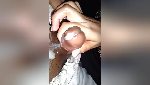 Indian men cumming in various positions with a lot of cum