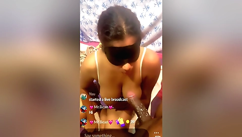 Indian babe with sexy face gets her husband's dick inside her