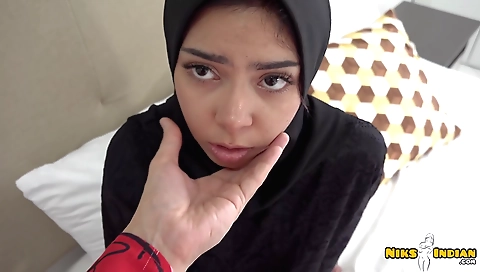 Indian girl gets caught by stepbrother fucking her