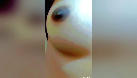 Indian girl with small tits shows her legs and breasts