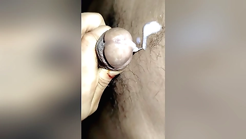 Busty Indian bhabhi with hairy cunny enjoyed her devar kudai