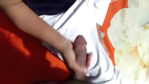 Indian guy does a hot handjob in a different language