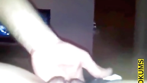 Amateur girl in stockings sucking him hard till she has to suck again