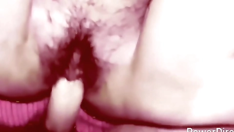 Shila chachi gets her hairy pussy fucked in the bed