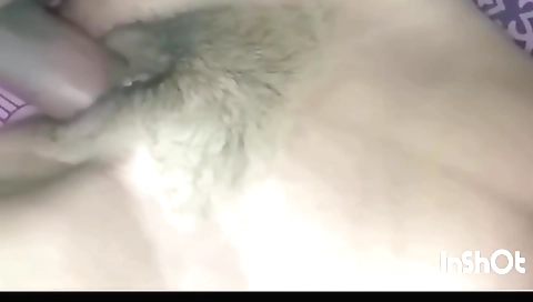 Indian girl with hairy pussy gets fucked by her stepbrother