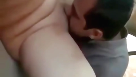 Brunette bhabhi takes it in the car with her driver