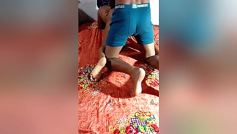 Indian brunette gets her pussy fucked hard by her webcam lover