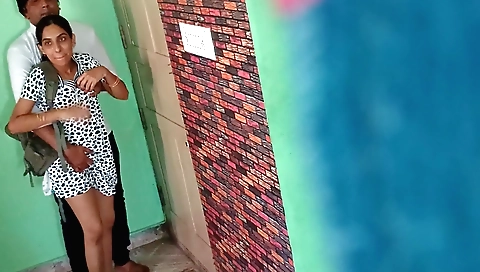 Indian brunette enjoys a passionate sex with her boyfriend