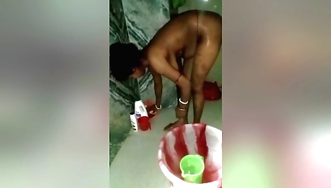 Sexy solo girl touches her hairy cunt with a vibrator
