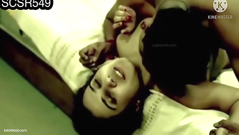 Indian brunette with a great ass riding a large cock