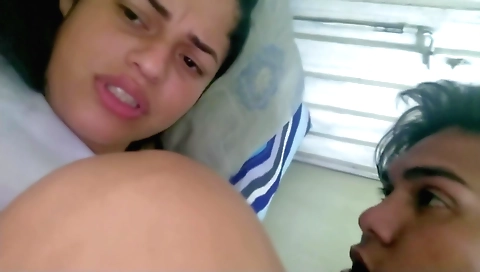 Indian brunette in a sexy dress fucked with passion