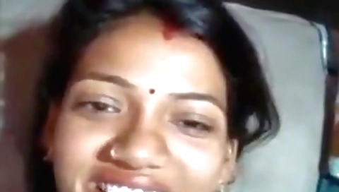 Indian porn video showing a horny guy fucking a brunette