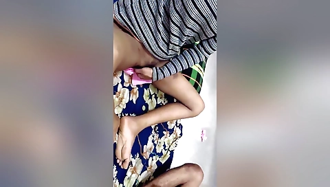 Thick teen with hairy cunt gets fucked on the floor