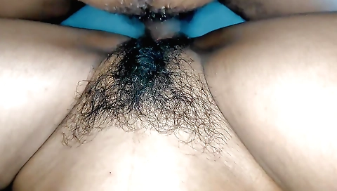 Indian teen girl rides dick in the middle of the room
