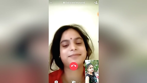 Indian teen 18+ shows her sexy small boobs on webcam