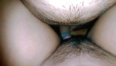 Indian hairy pussy porn video with a very hairy pussy