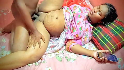 Horny indian girl is always ready to get fucked by her hubby