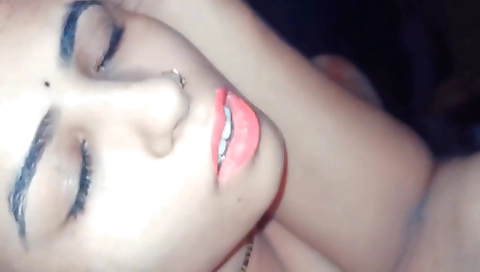 Indian amateur shows off her body in sexy dress scene