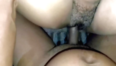 Indian girl with hairy pussy gets her pussy fucked