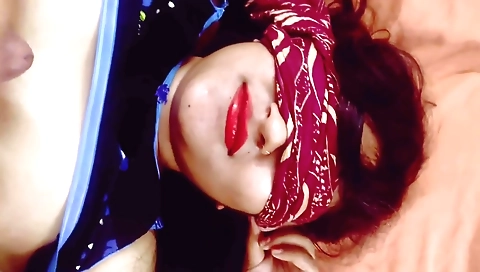 Indian brunette girl gets her pussy fucked by her boss