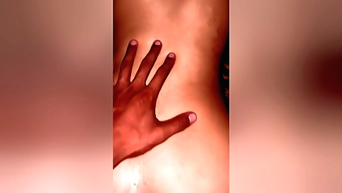 Indian brunette chick in a pov video showing her getting fucked