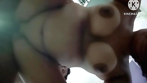Indian with big boobs and pussy fucked by her stepbrother