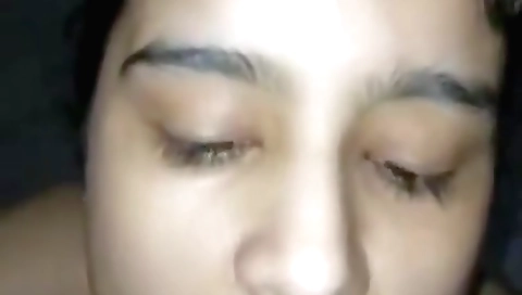 Big natural ass indian chick takes a bite of a dick