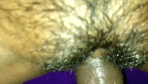 Hairy Indian Bhabhi first time sex with her handsome lover