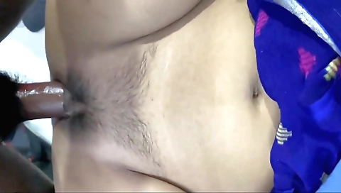 Indian student gets her hairy pussy fucked by a teacher