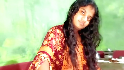 Indian brunette 18+ pornstar in a sexy 18+ video clip