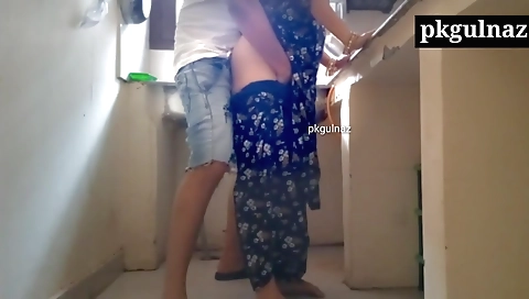 Amateur indian porn video with a teacher going on with a girl