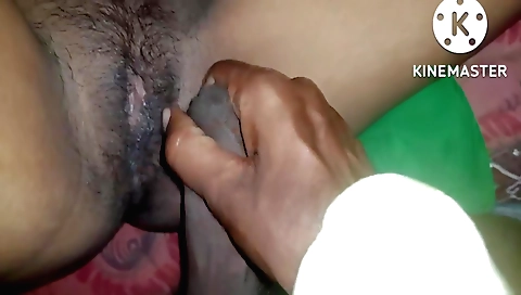 Hairy indian babe shows off her perfect body and tight pussy
