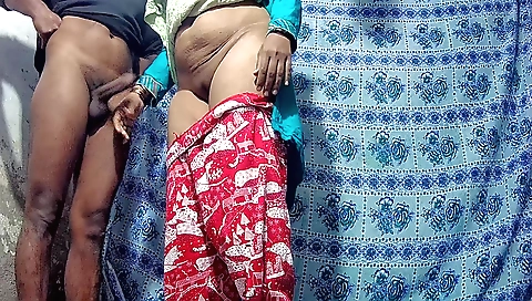 Indian doctor with a hot body in a hospital toilet