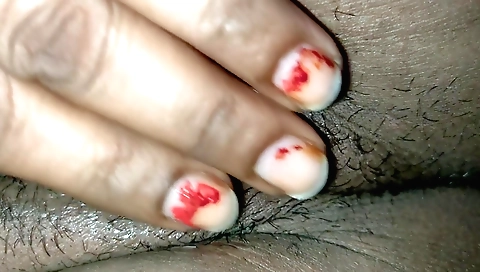 Amateur hairy female fuck video with her hairy pussy